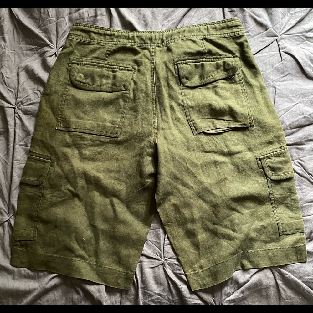 Men’s Juicy Couture Linen Cargo Shorts - Picture 3 of 3